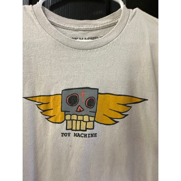 Toy Machine Bad Ass Graphic Skateboard T-Shirt Size Large - Picture 2 of 4